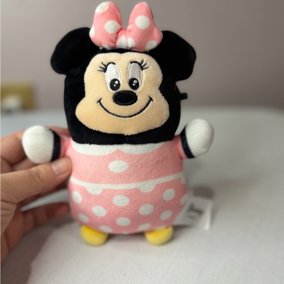 Squishmallows Minnie Mouse Pink and Black Polka Dot Plush - Picture 1 of 4